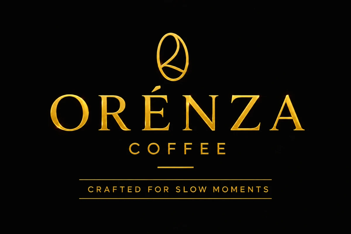 Orenza Coffee luxury coffee brand logo